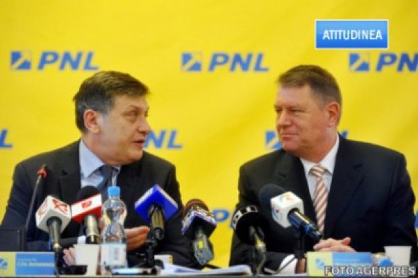 Klaus Iohannis sau Crin Antonescu? Liberalii îşi vor stabili candidatul la prezidenţiale prin sondaje de opinie